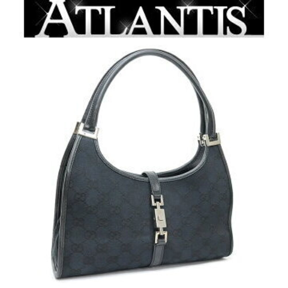 Gucci Jackie Handbag GG Black